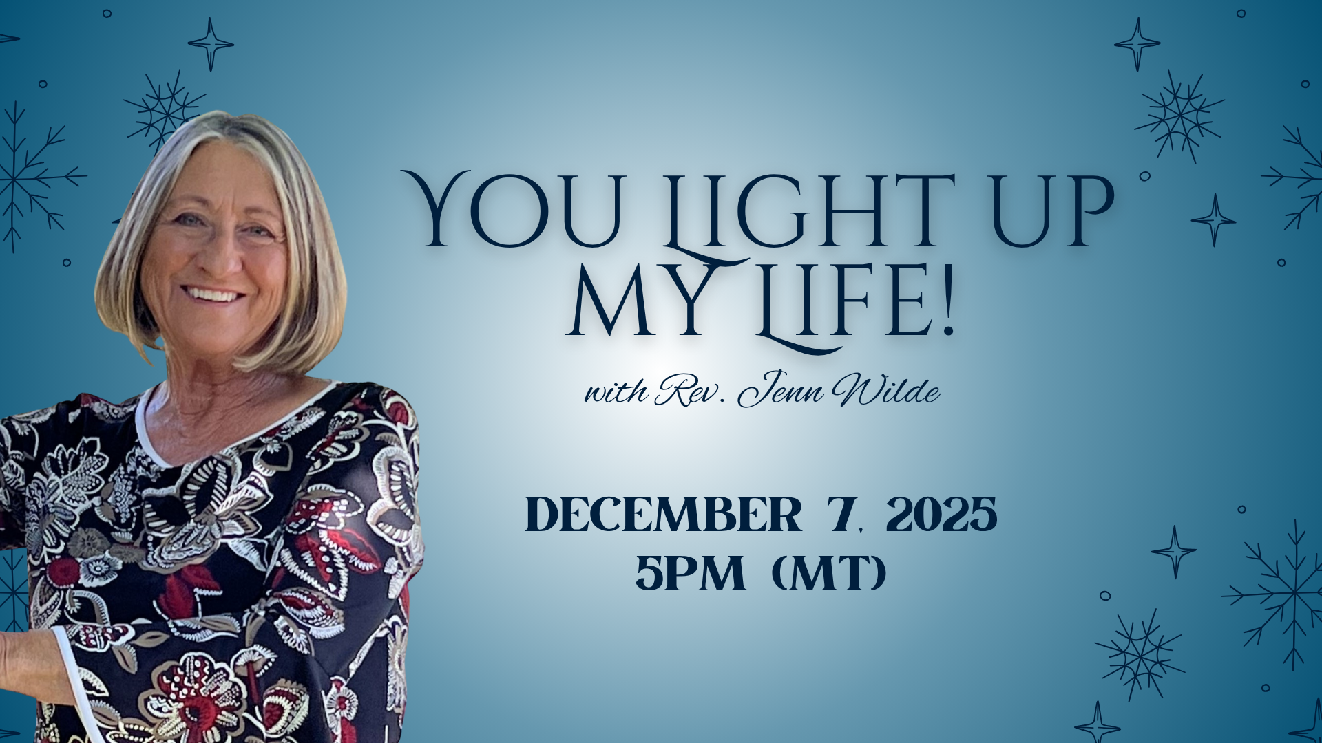 Sunday Service | You Light up my Life! with Rev. Jenn Wilde
