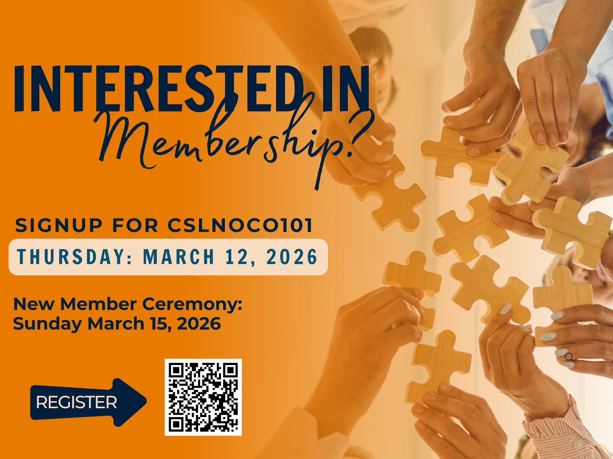 CSLNOCO 101 – Membership Class