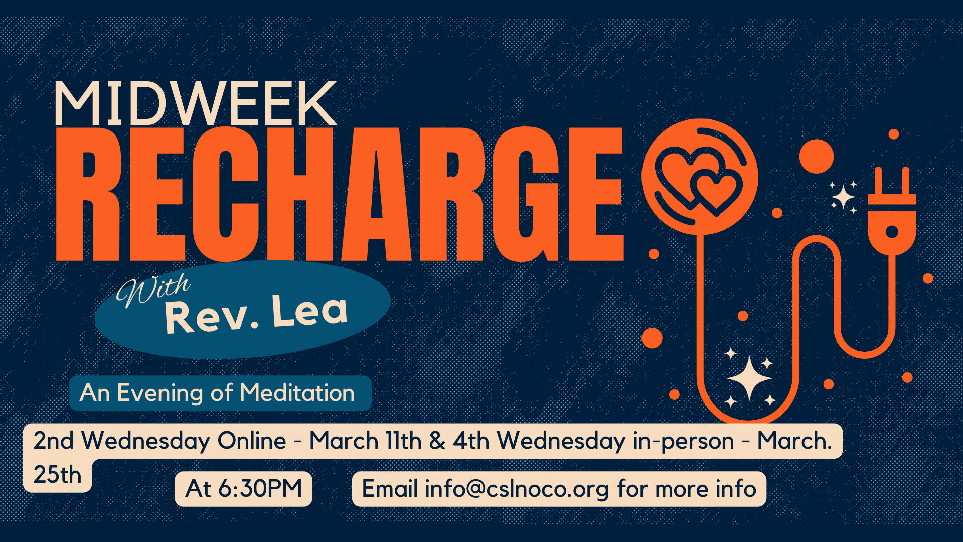 Recharge Wednesday: Online