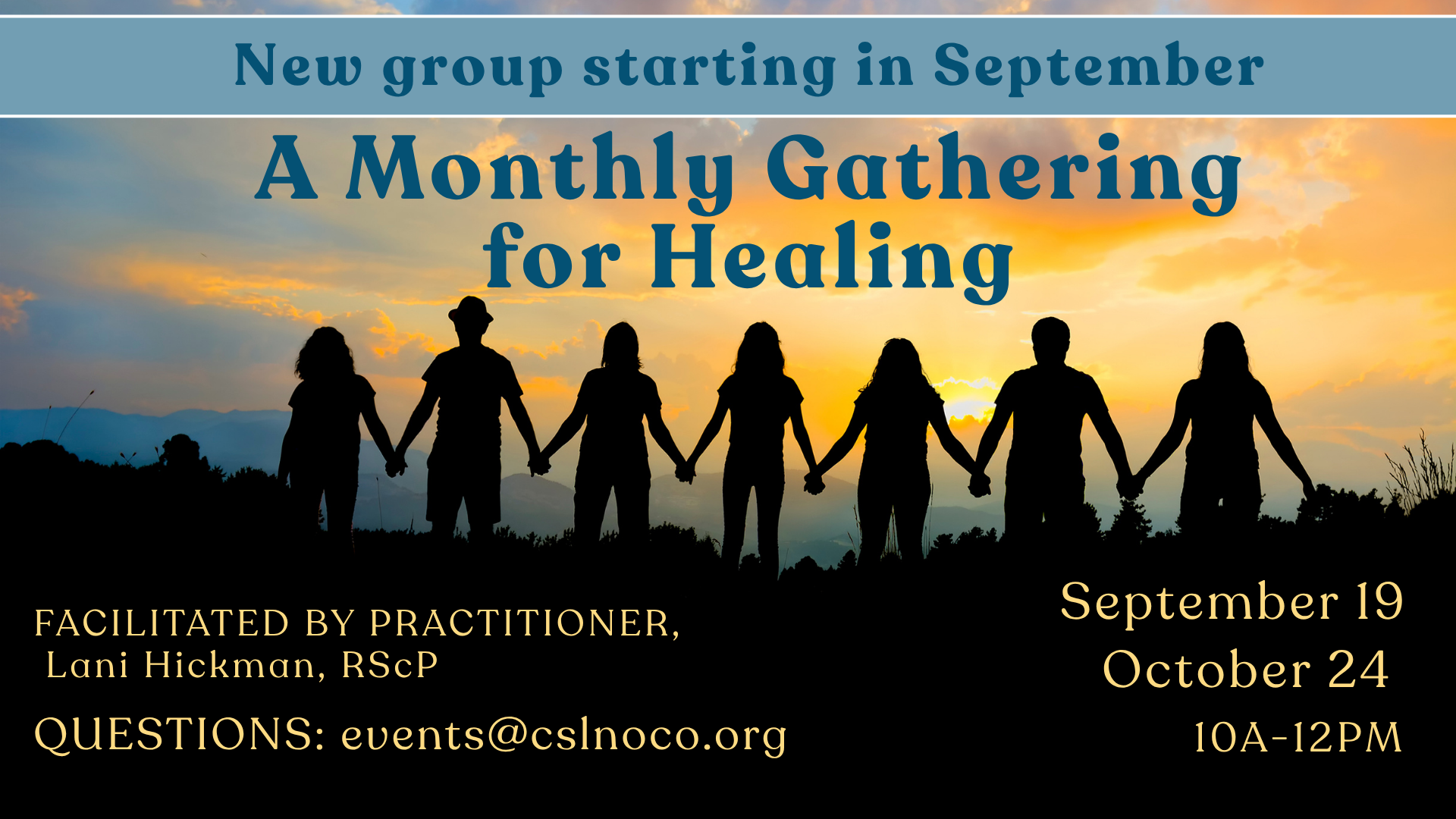 A Monthly Gathering for Healing