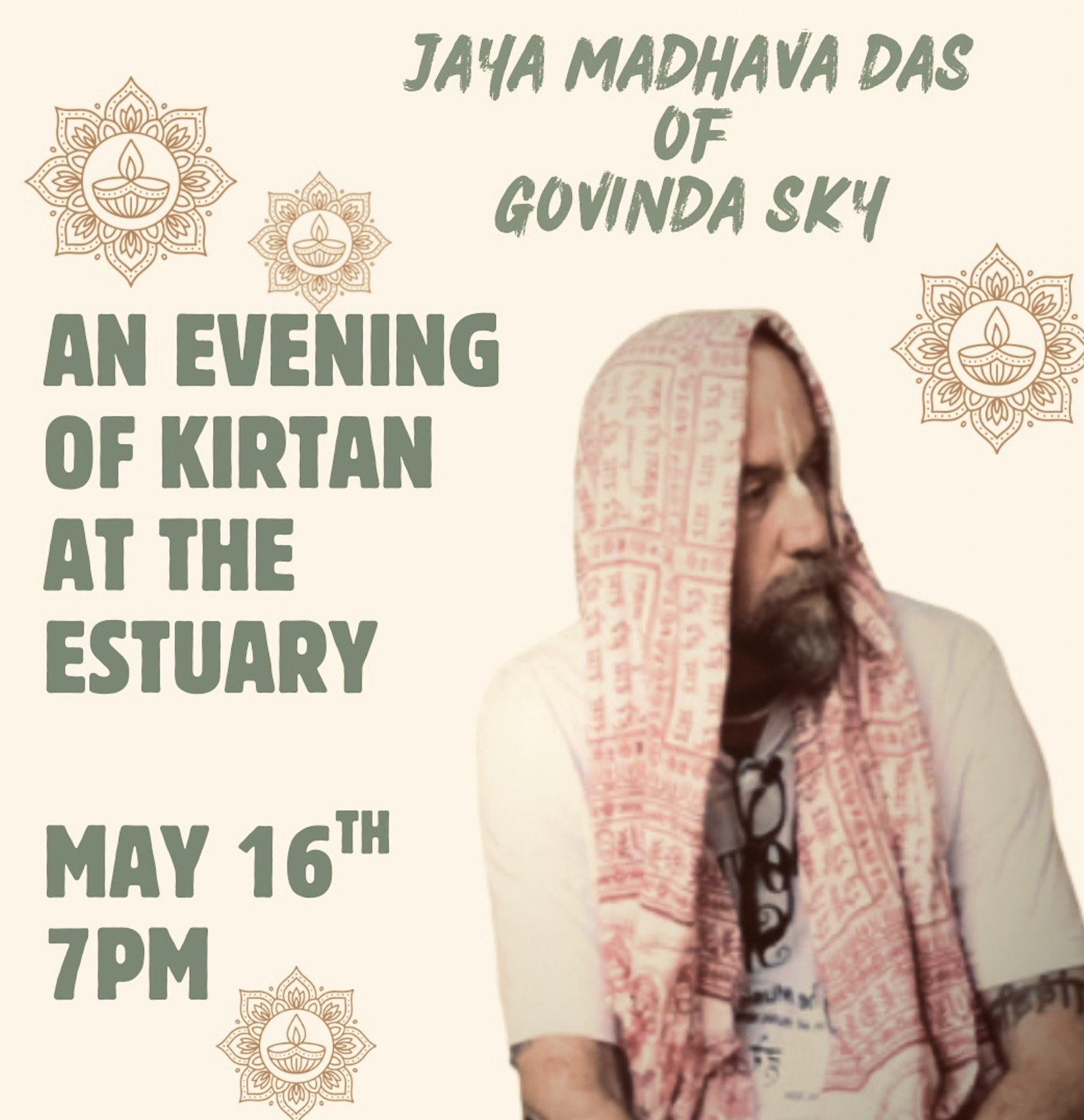 EVENING OF KIRTAN WITH  JAYA MADHAVA DAS OF GOVINDA SKY