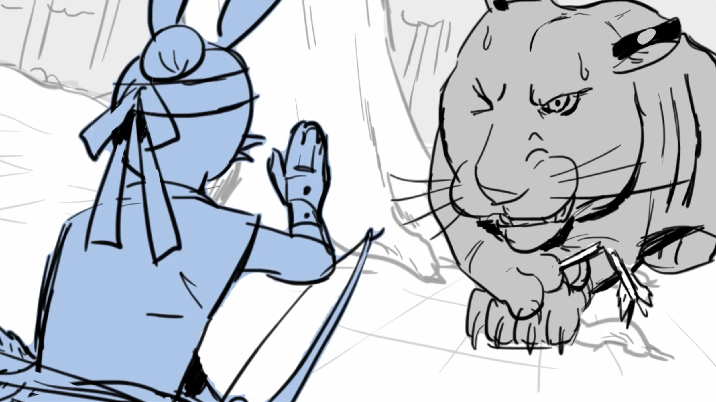 The Bunnies and the Tiger