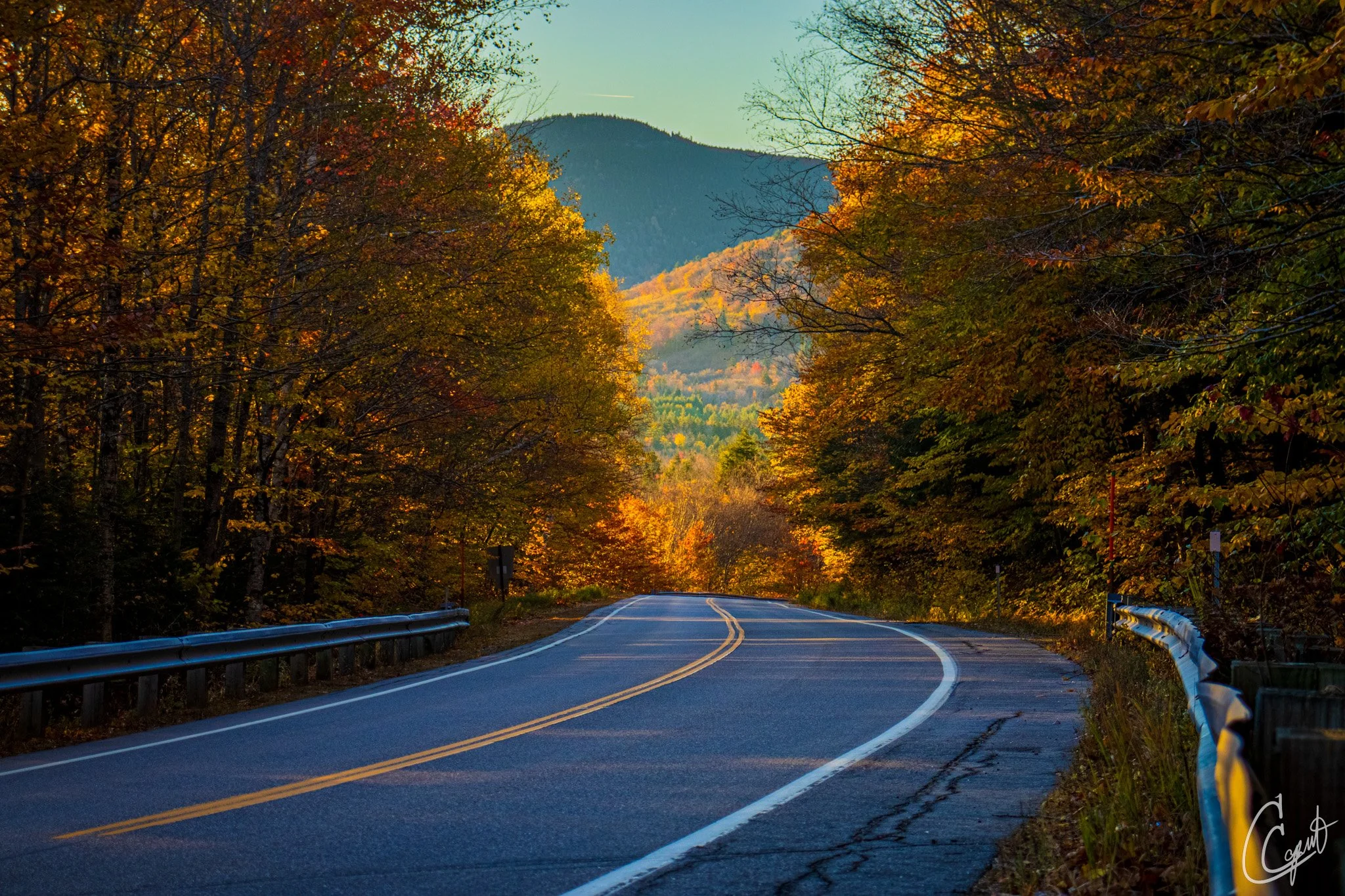Kancamagus Highway, Conway, New Hampshire, USA