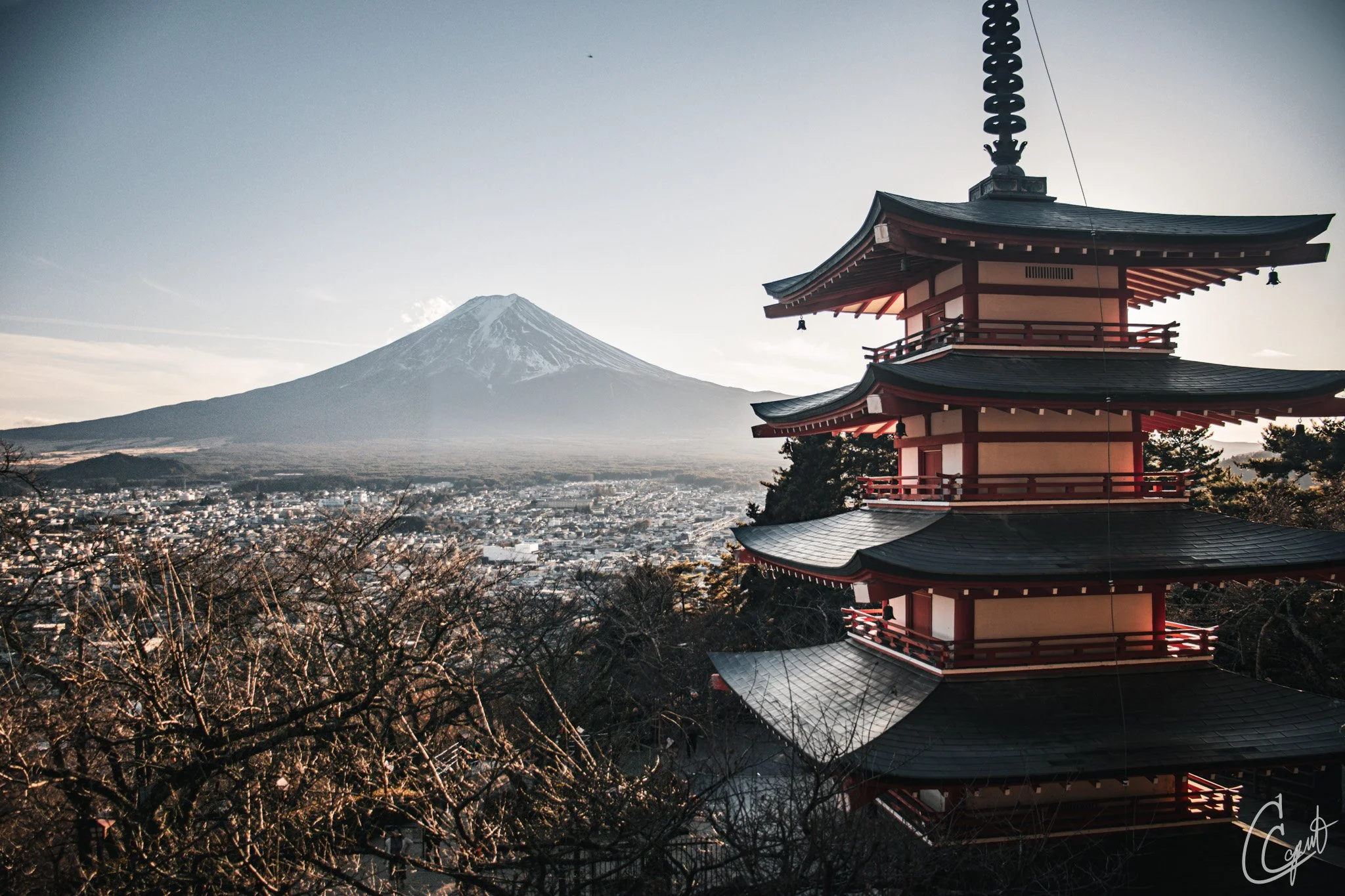 新倉山浅間公園 - Fujiyoshida, Yamanashi, Japan