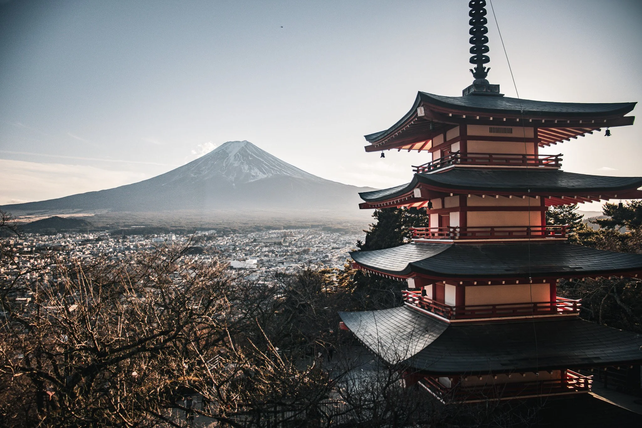 新倉山浅間公園 - Fujiyoshida, Yamanashi, Japan