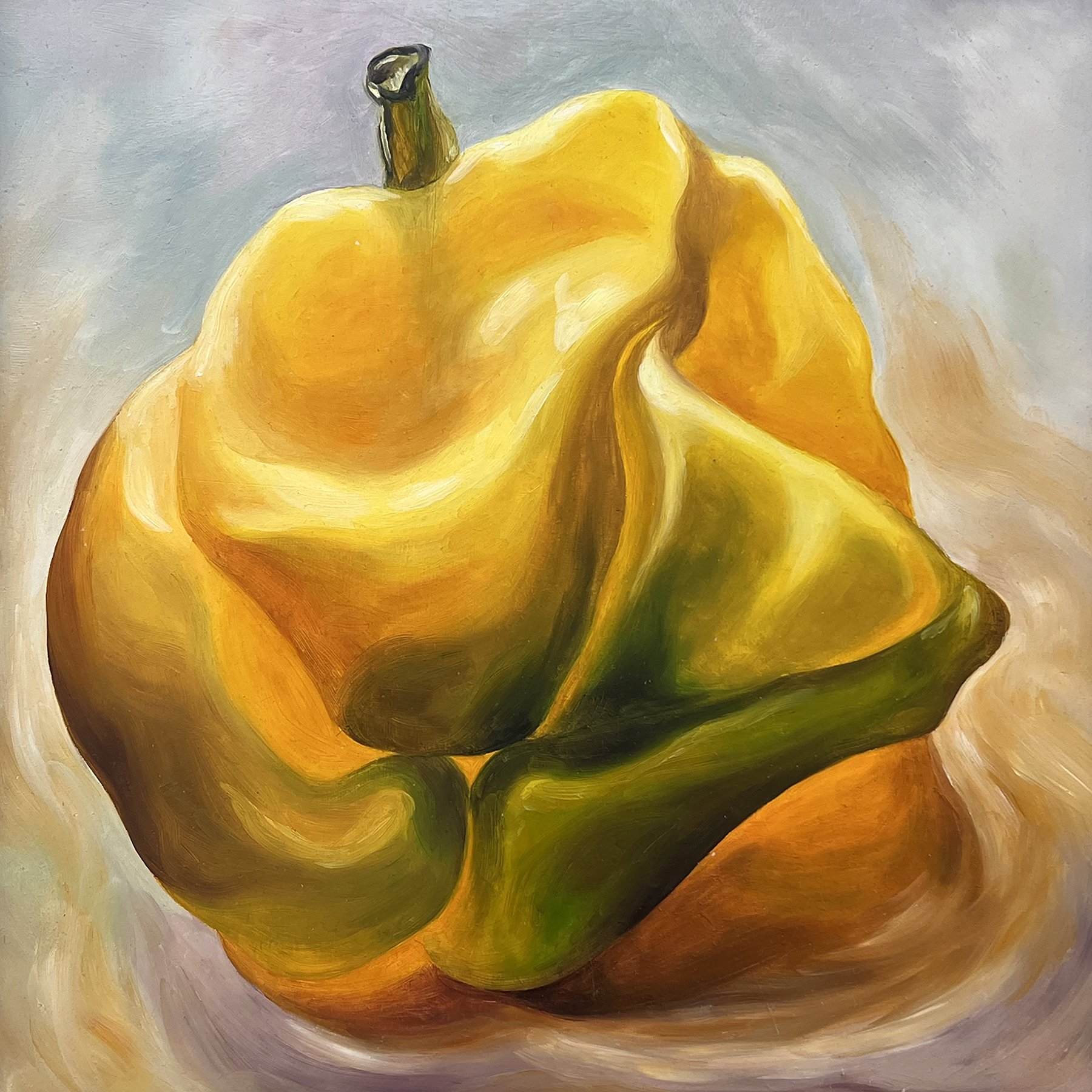 Oil on Board 10" X 10"