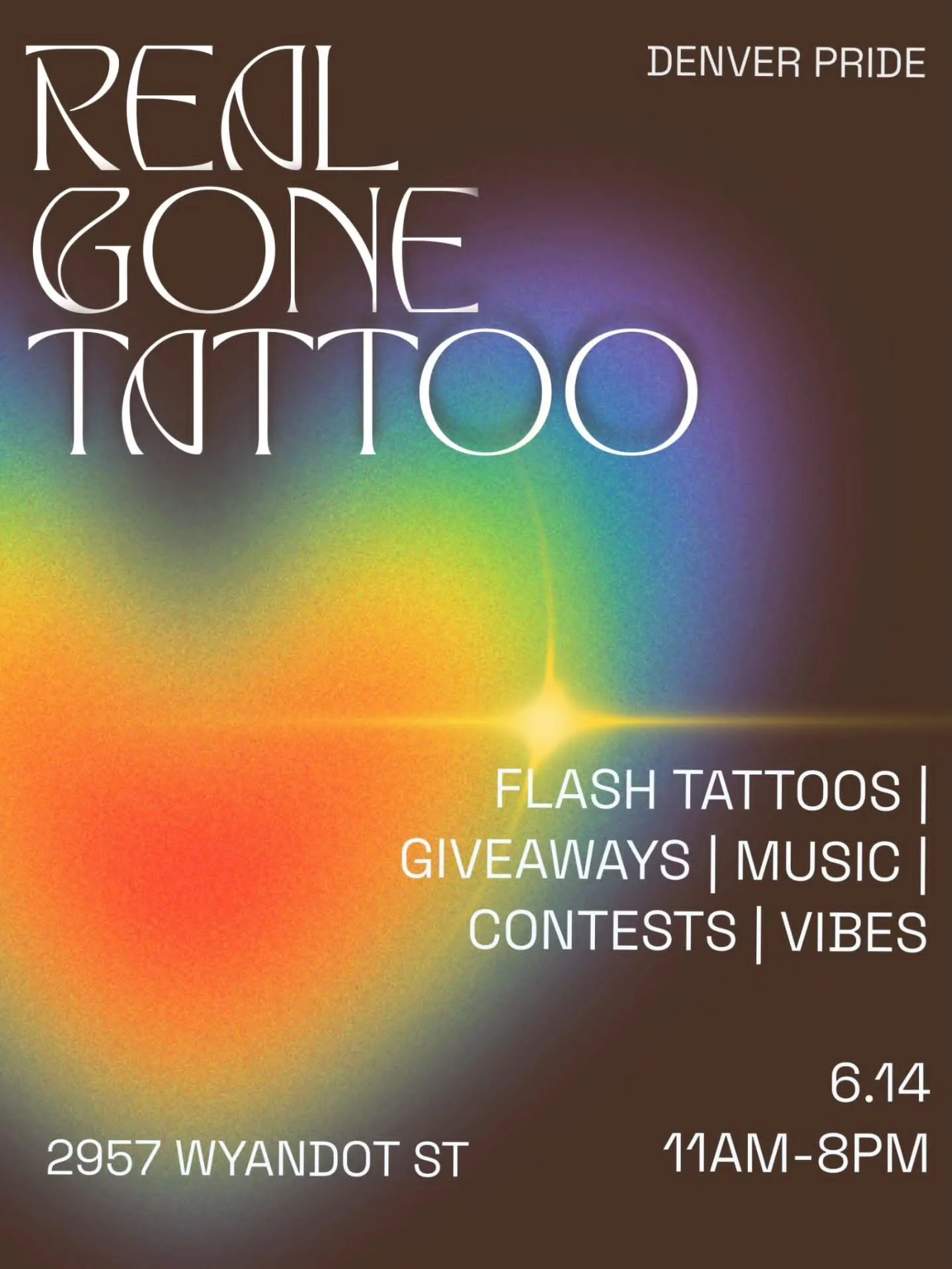 How is it this time again already????

PRIDE MONTH is about to come, which means we better be seeing all you beautiful queer and allied tattoo lovers!🌈✨

We will have custom Pride flash sheets available as well as larger celebratory designs for flat