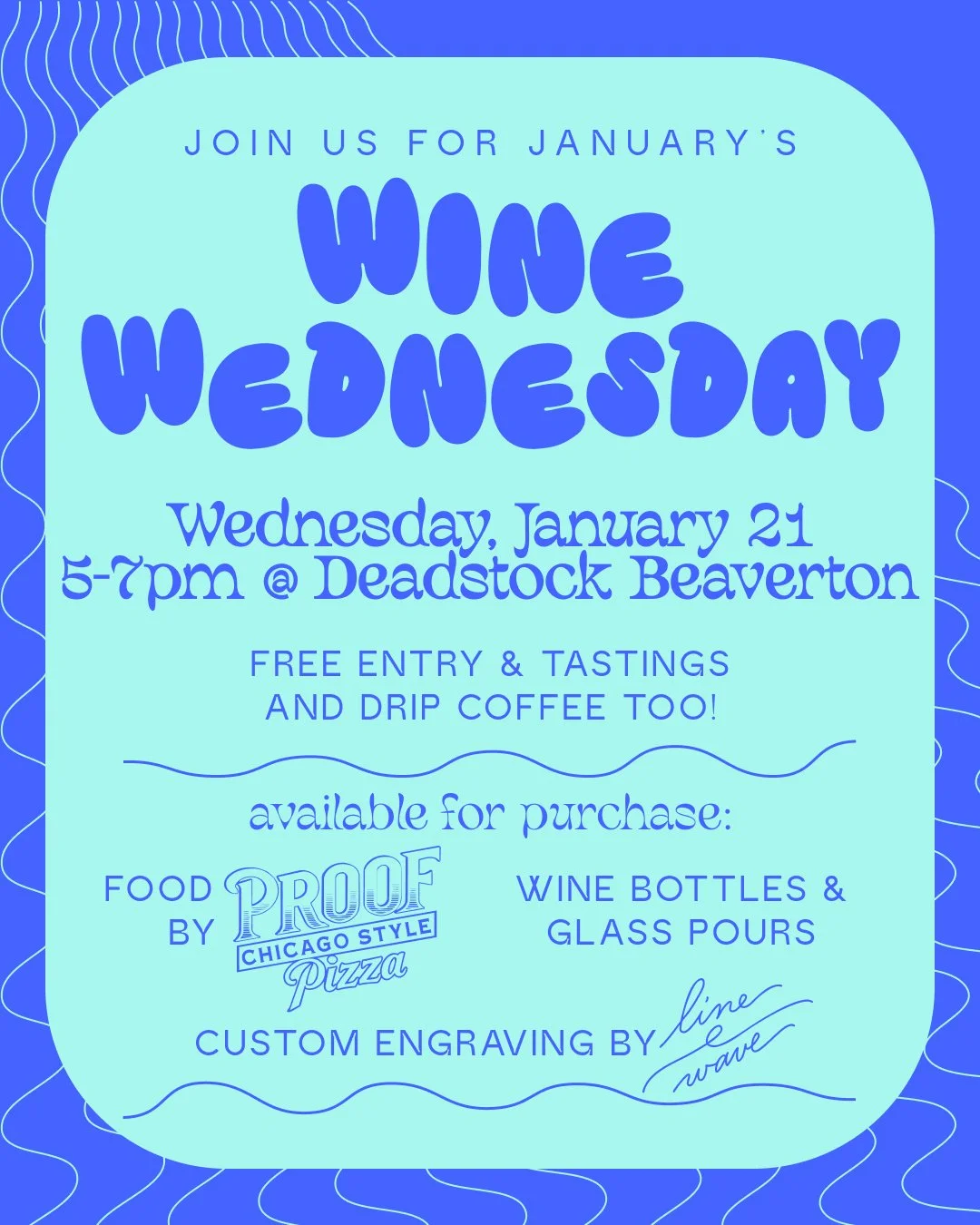 Deadstock Wine Wednesday