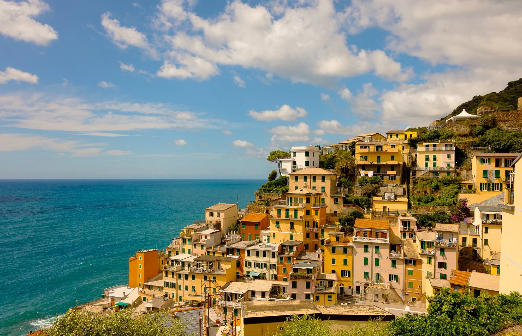 Fall day in Riomaggiore