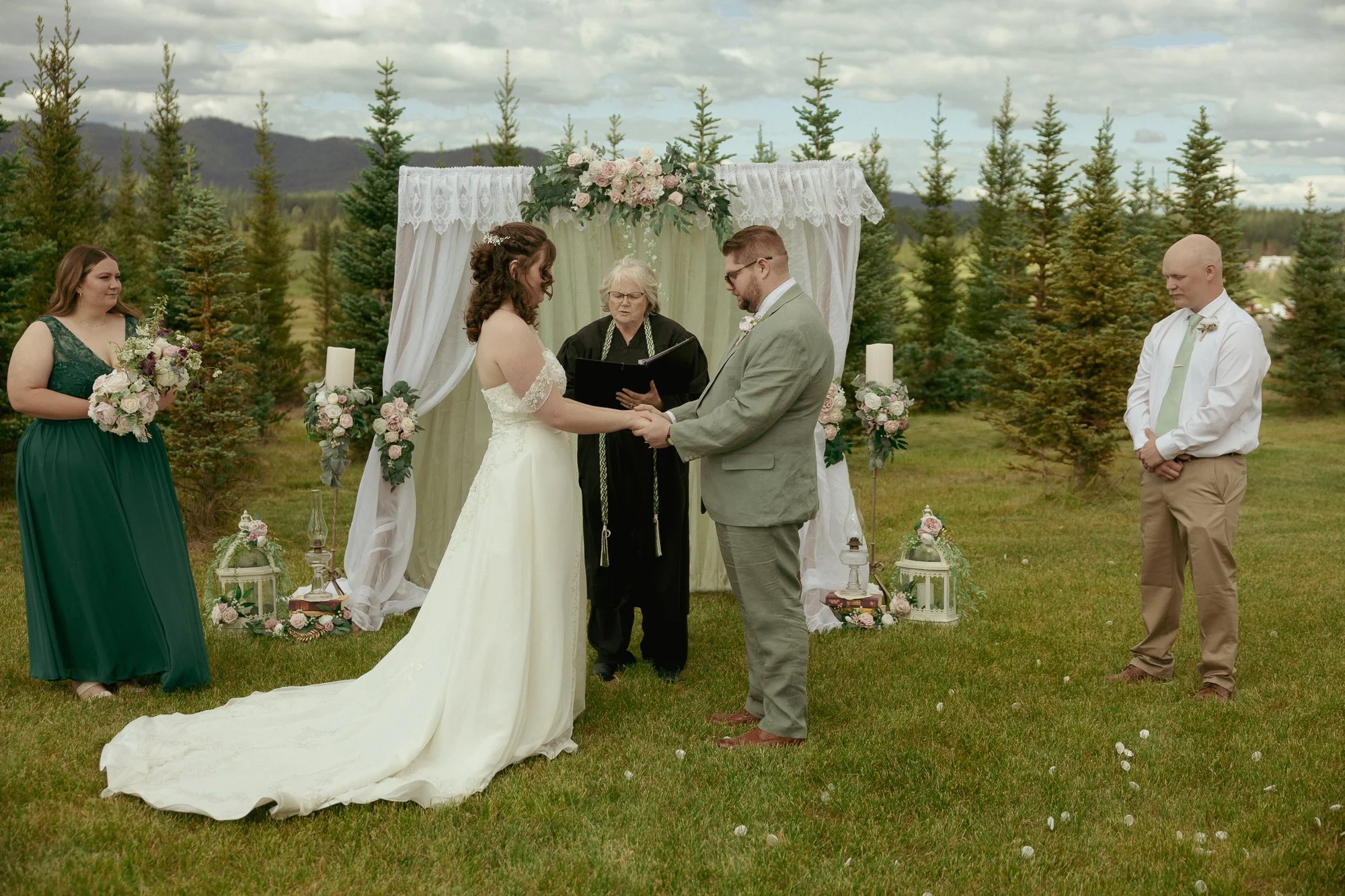 Fairytale Deary, ID Tree Farm wedding