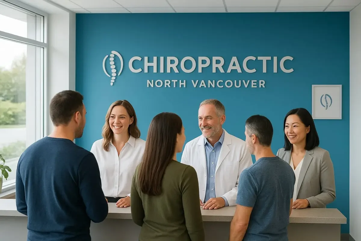 Chiro North Vancouver front desk welcome