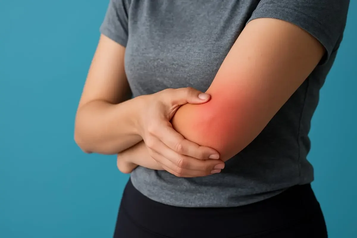 Golfer's elbow pain