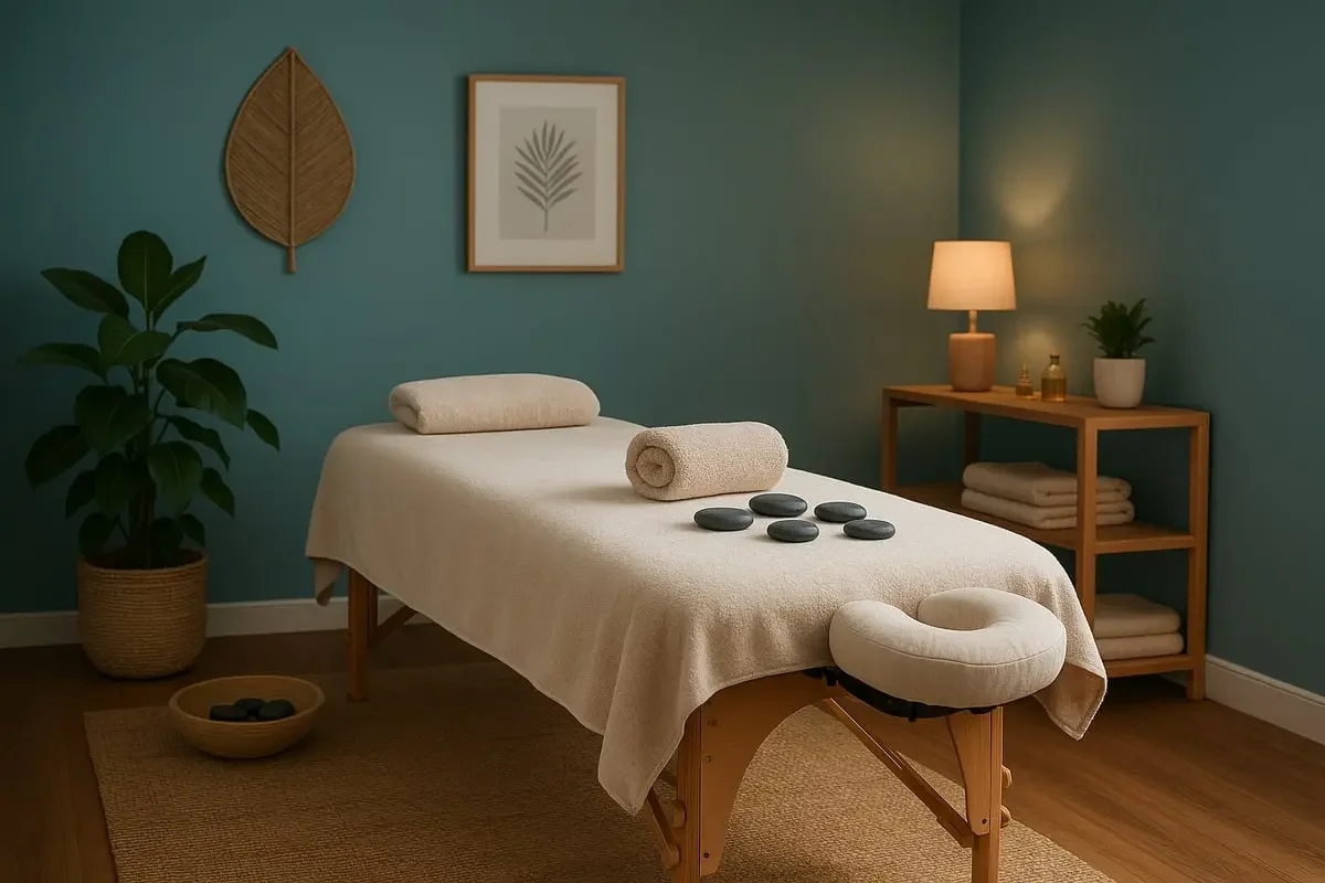 North Vancouver massage treatment room