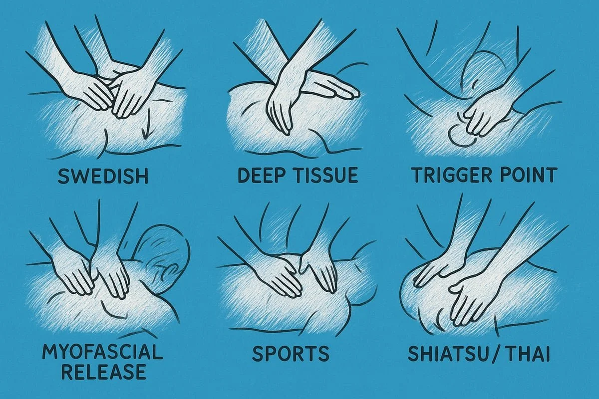 Type of North Vancouver back massage