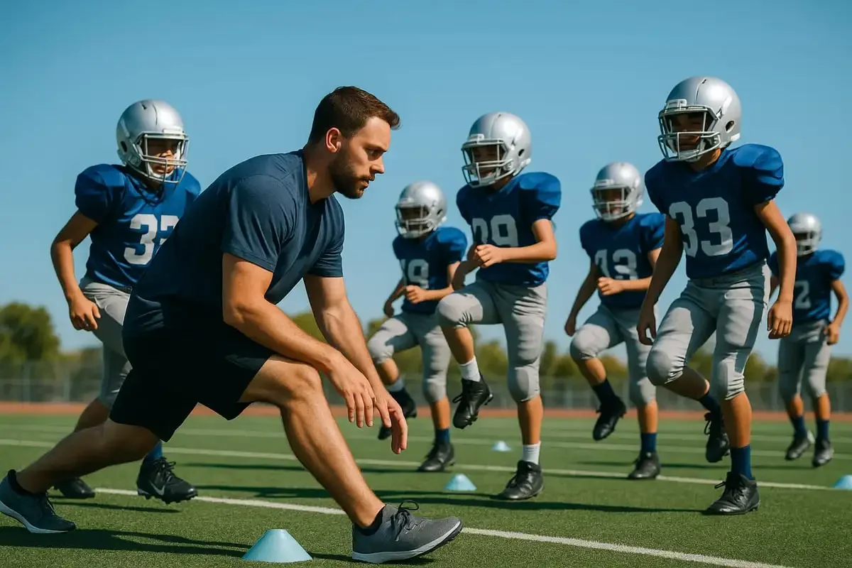 Football injury prevention warm-up