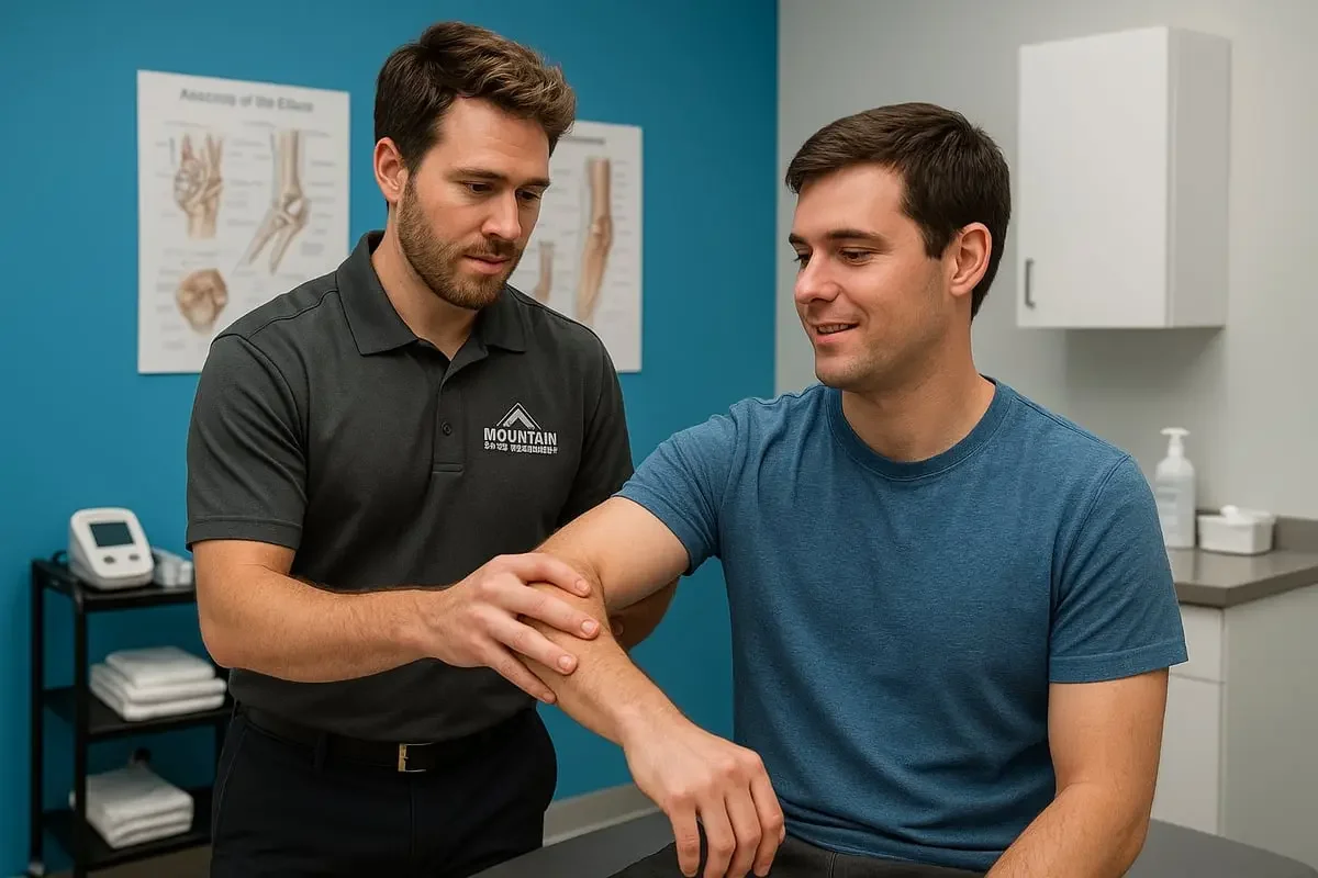 North Vancouver physiotherapy for tennis elbow