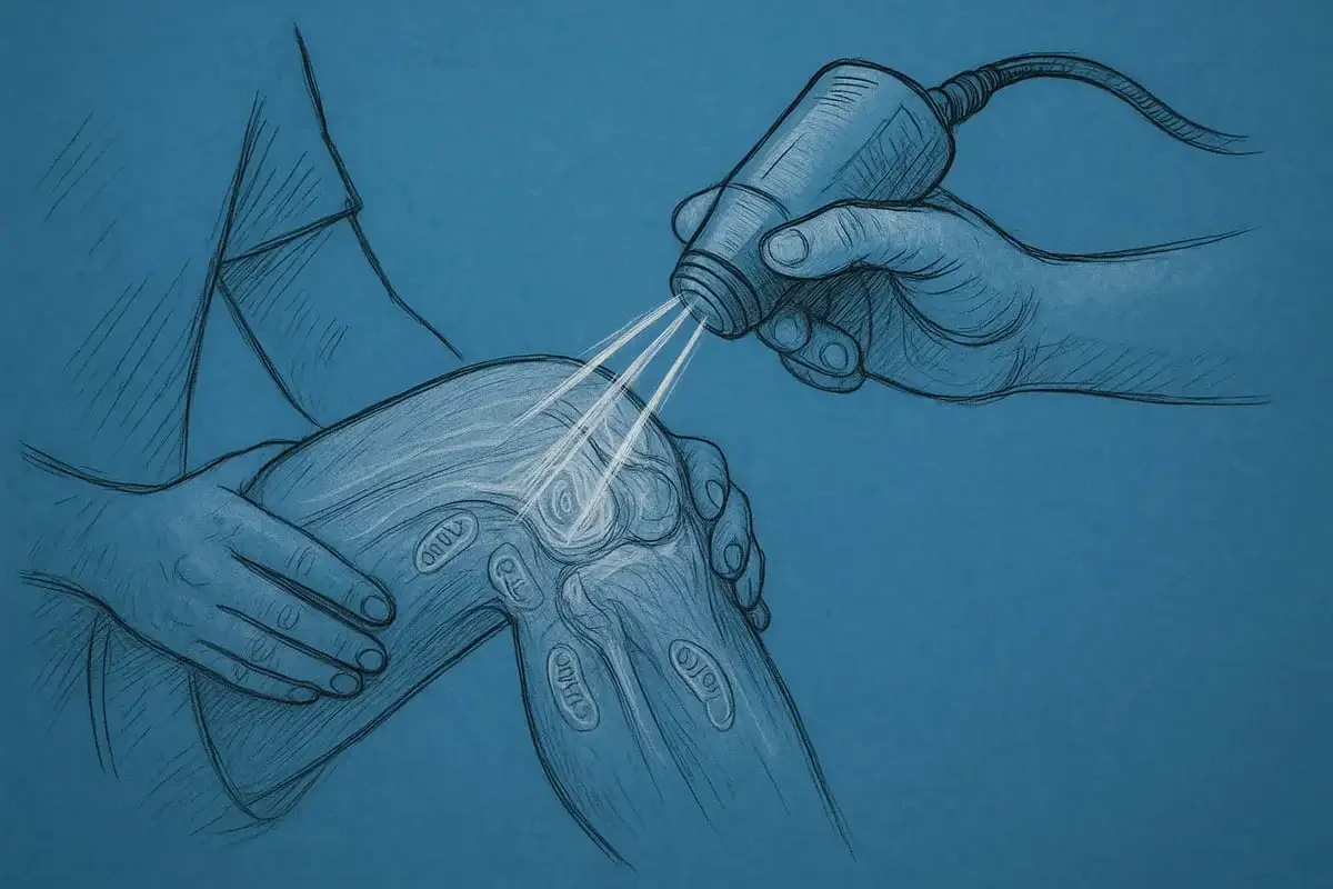 Laser treatment of knee pain in North Vancouver