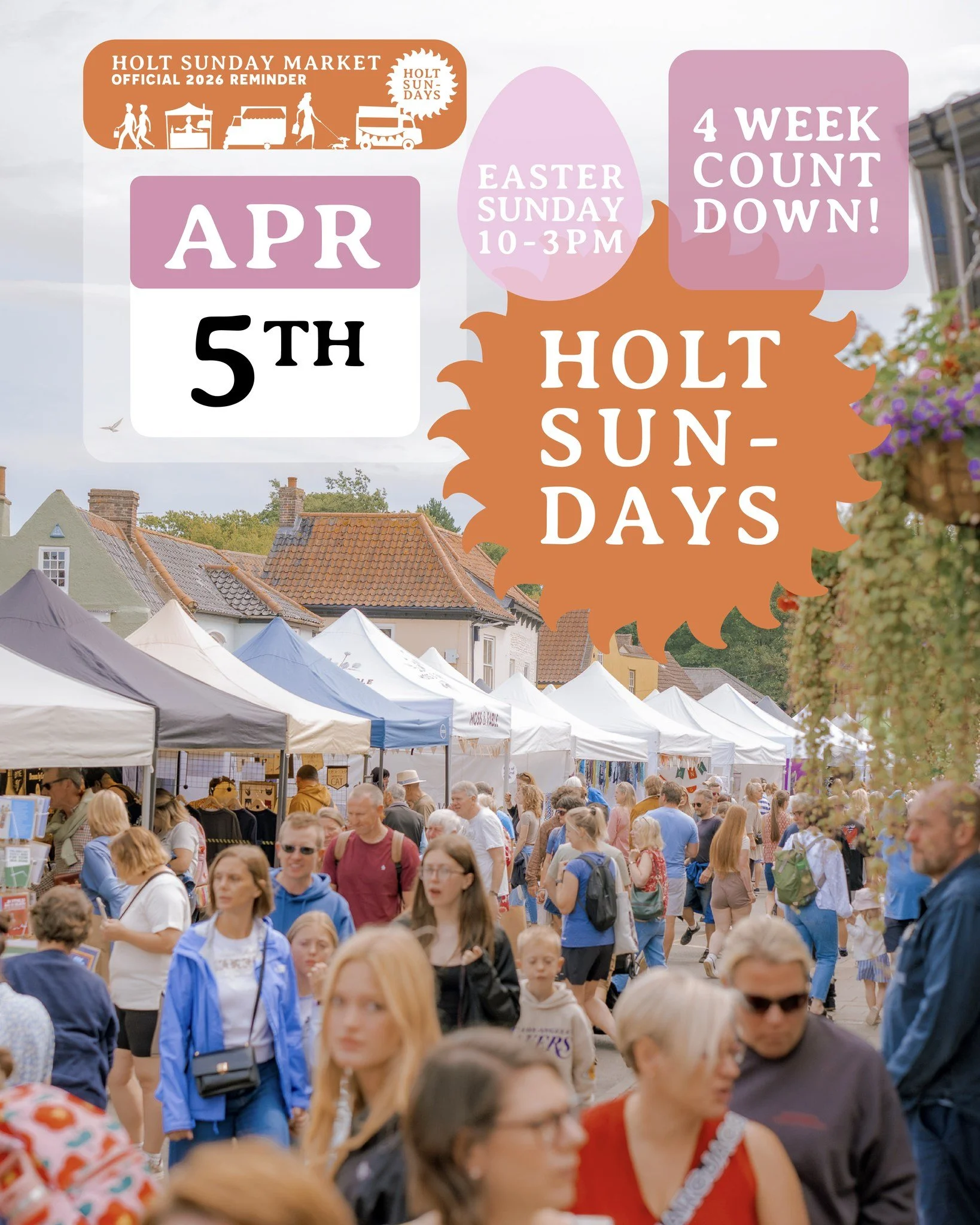 4 WEEK COUNTDOWN!

Set your alarms for chocolate egg day.

Tick tock!