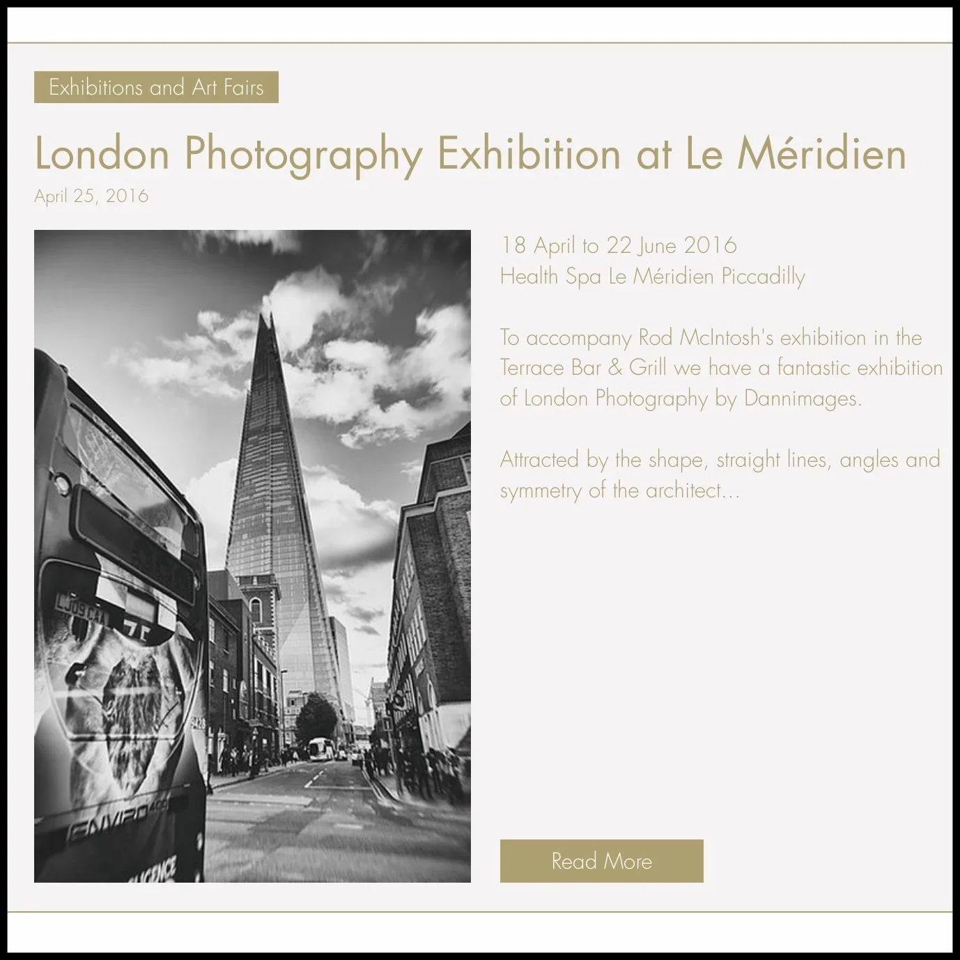 London Photography Exhibition 2016