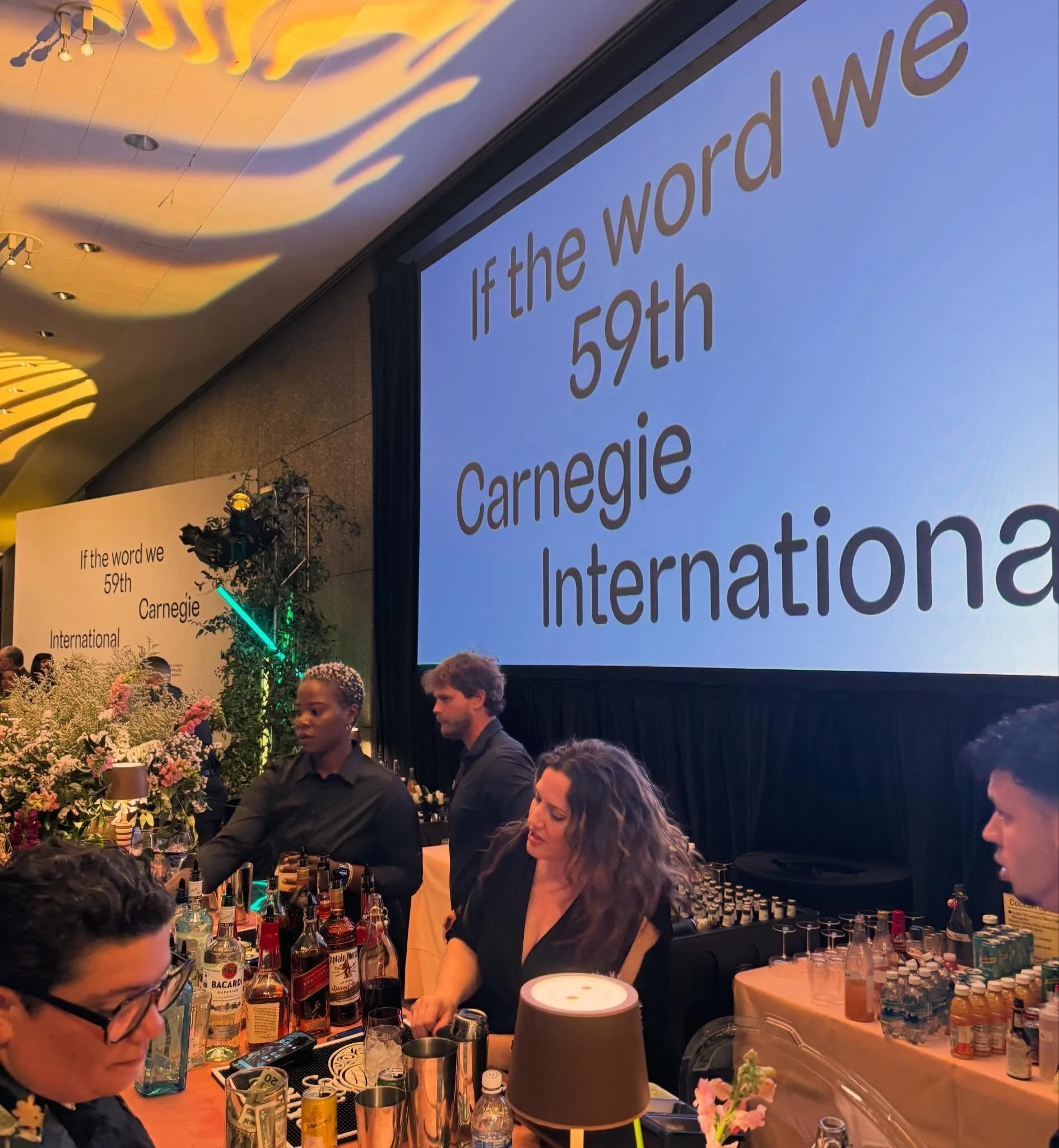 Thank you @carnegiemuseumofart for featuring our cocktails at the Carnegie International opening party this past weekend, it was such an honor to partner with you for this awesome event! Your team absolutely crushed it. Special thanks to everyone who