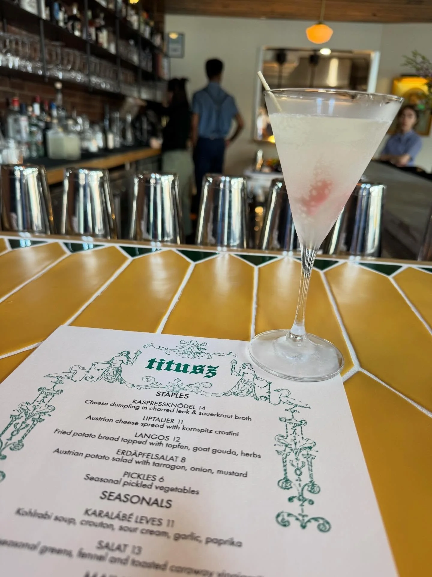 @titusz_pgh appreciation post ✨💕🥂🖤

@csillathackray is truly a FORCE and such a badass. Her vision &amp; culinary talents exceed our wildest expectations again &amp; again. We were the first in the door Thursday for the f&amp;f opening, couldn&rsq