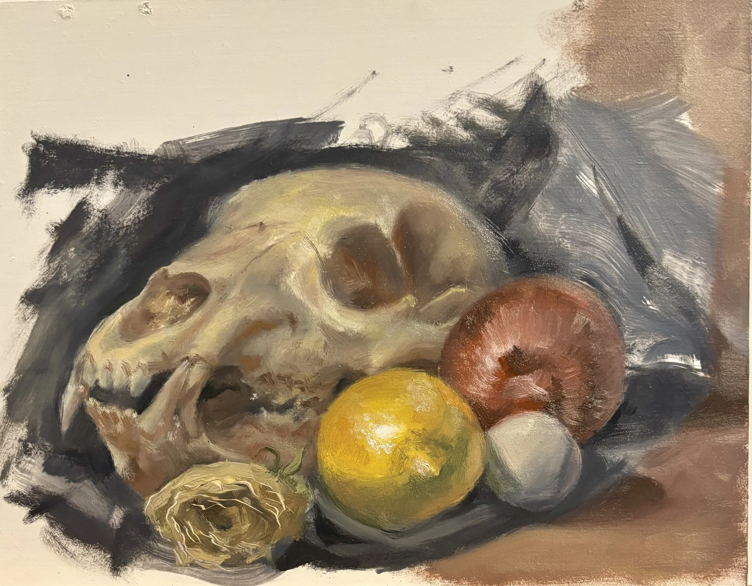 Still Life 1, Oil on panel 11x14