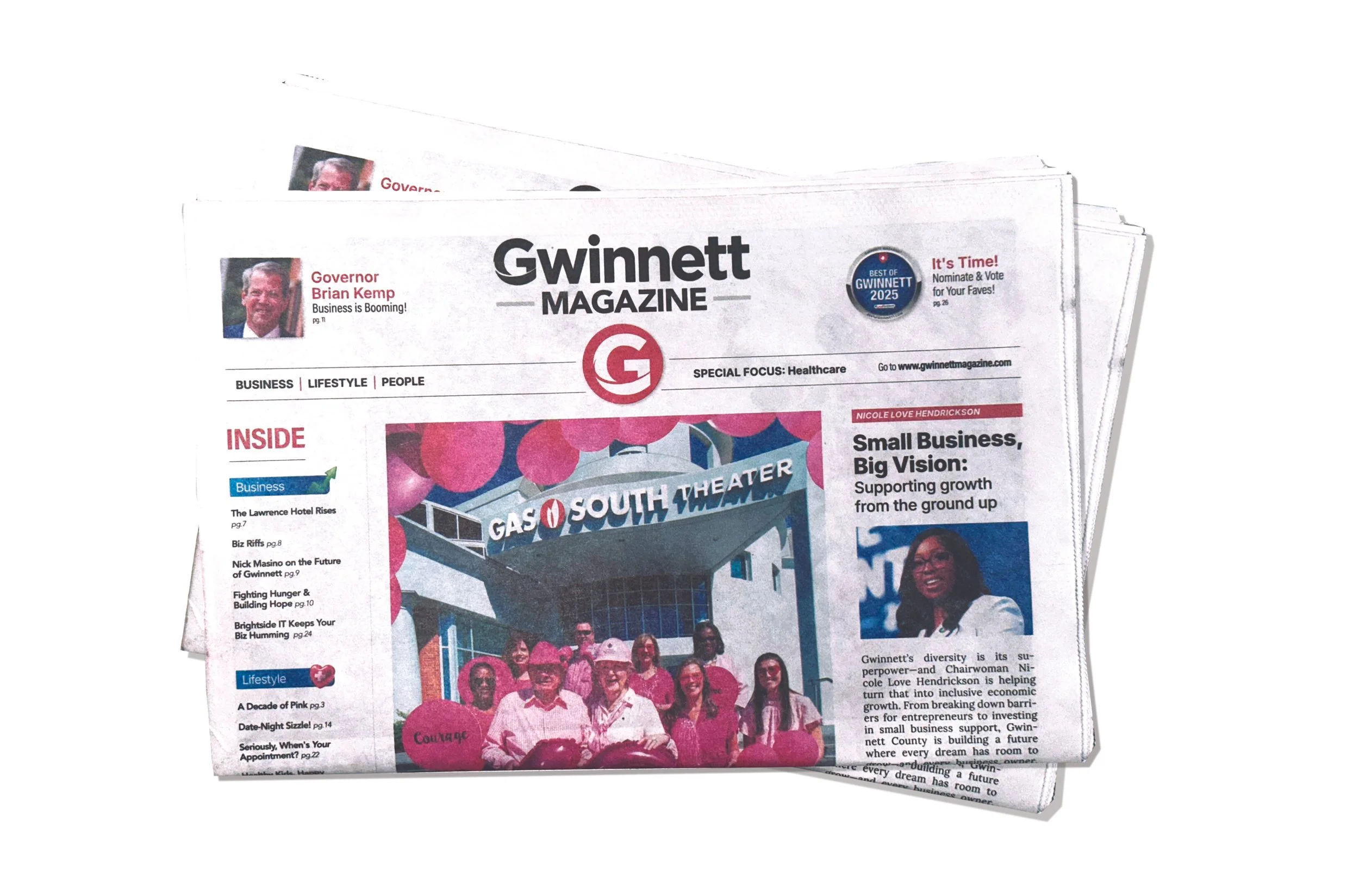 Gwinnett Magazine Tabloid