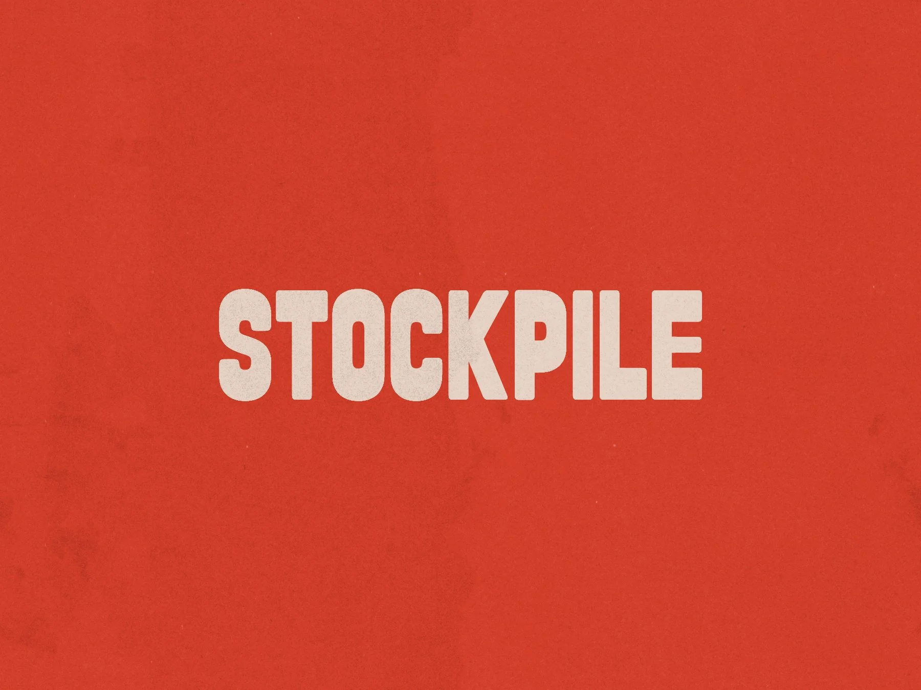 Stockpile