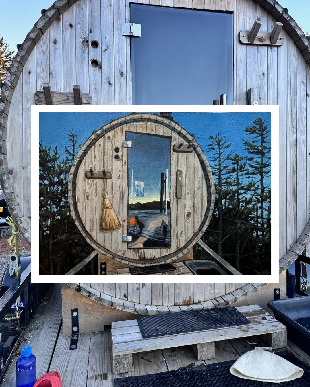 The Otter - Mini Print/Postcard