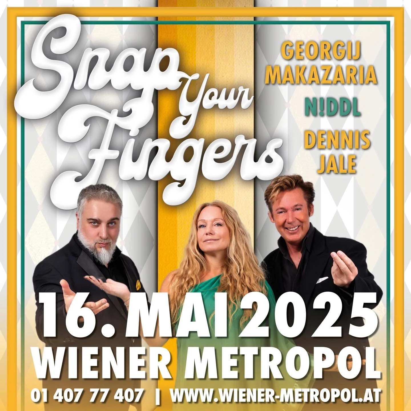 VERSCHIEBUNG!!!
Wir haben neues Termin
@Metropol 
16.5.2025