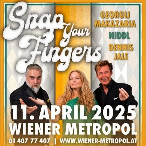 ... was das wird? Komm vorbei und sag es uns! Unser Ziel: Ein Abend, den man nicht vergisst. Swing&acute;n&acute;Groove 
🎤🎤🎤
NIDDL @niddl 
DENNIS JALE @dennis_jale 
&amp; GEORGIJ
 &bdquo;Snap Your Fingers&ldquo; &ndash; Musik, die man f&uuml;hlt! 