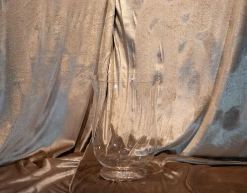 Glass Pedestal Vase
