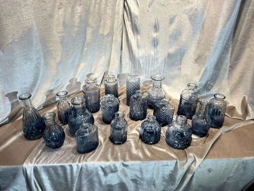Blue Bud Vases