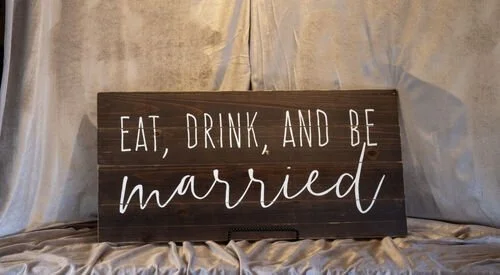 Be Married Sign
