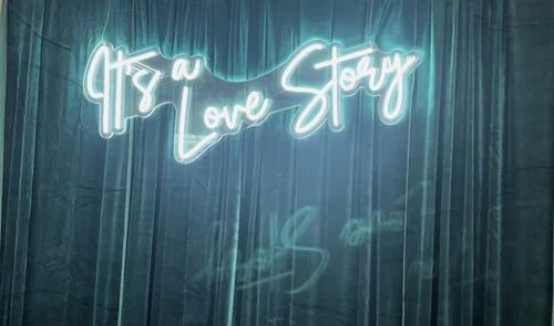 It’s a Love Story Neon Sign