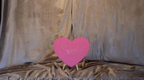 Pink Heart Sign