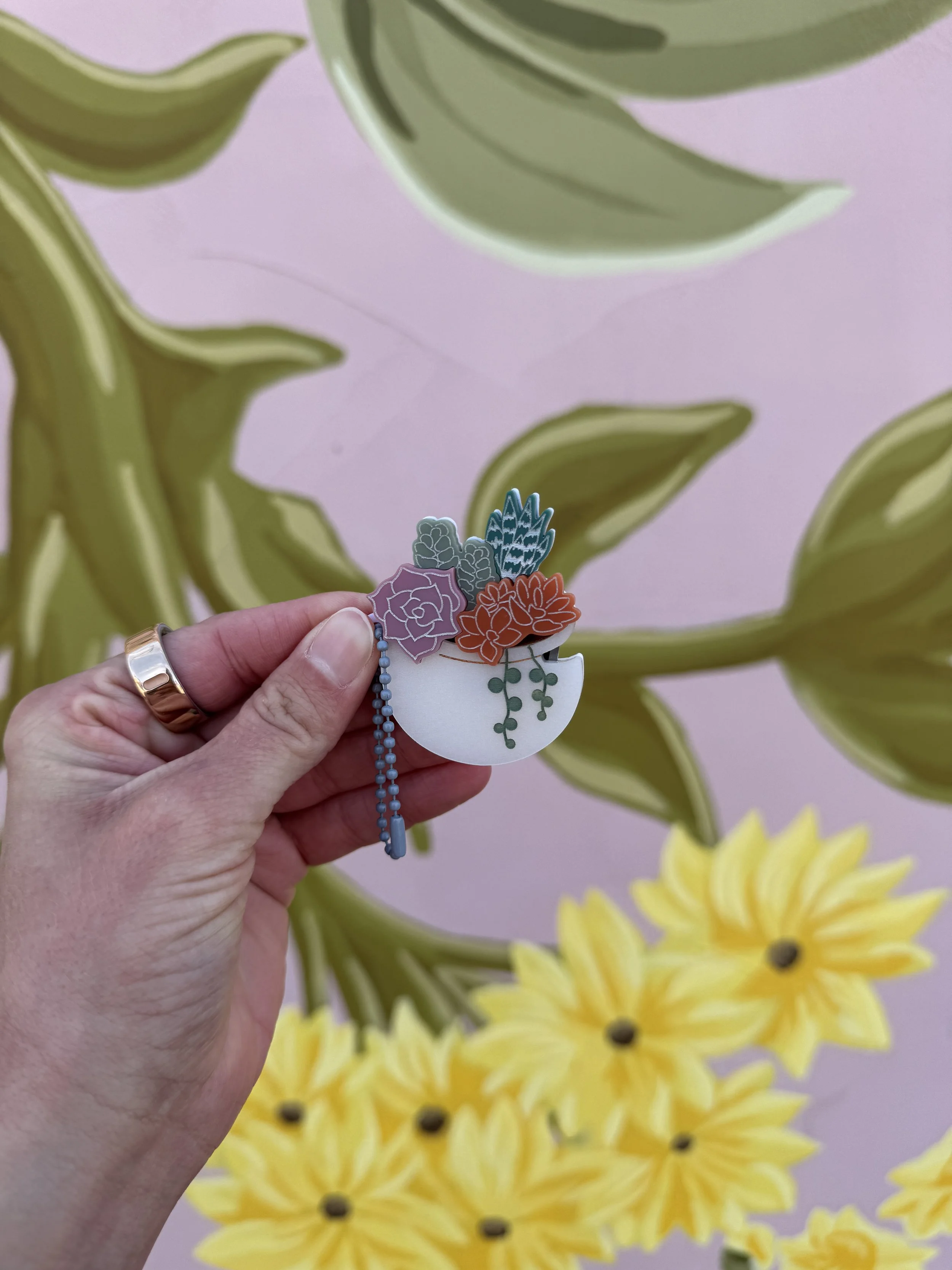 Succulent Garden Yarn Cutter - COMING 5/29