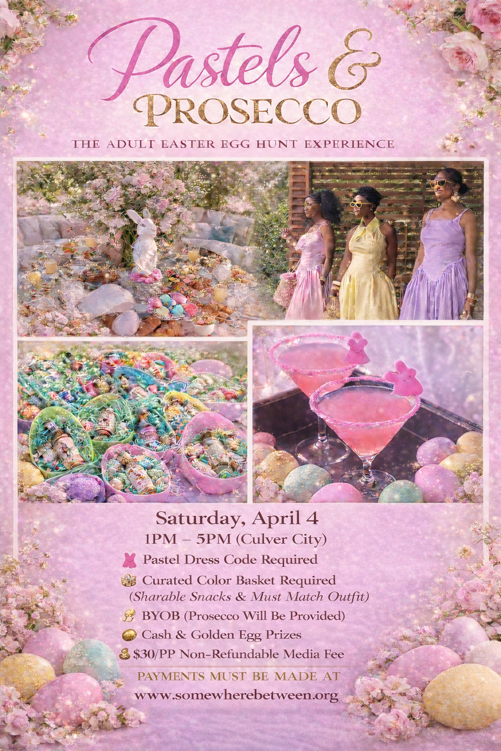 Pastels & Prosecco (Media Fee)