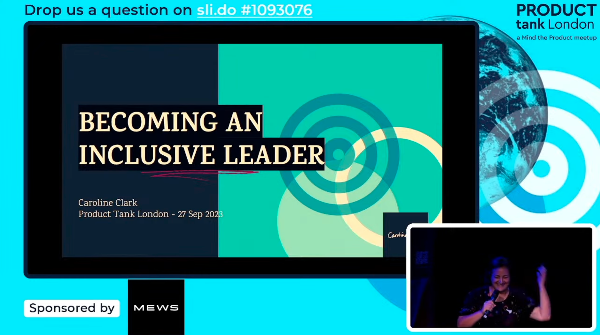 Caroline Clark's talk on inclusive leadership at Product Tank London