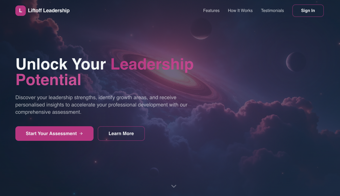 Caroline Clark's leadership assessment