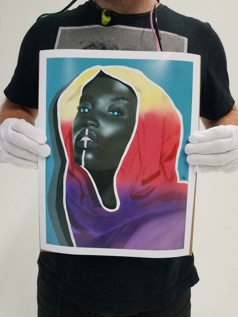 Mid sized print "Power"