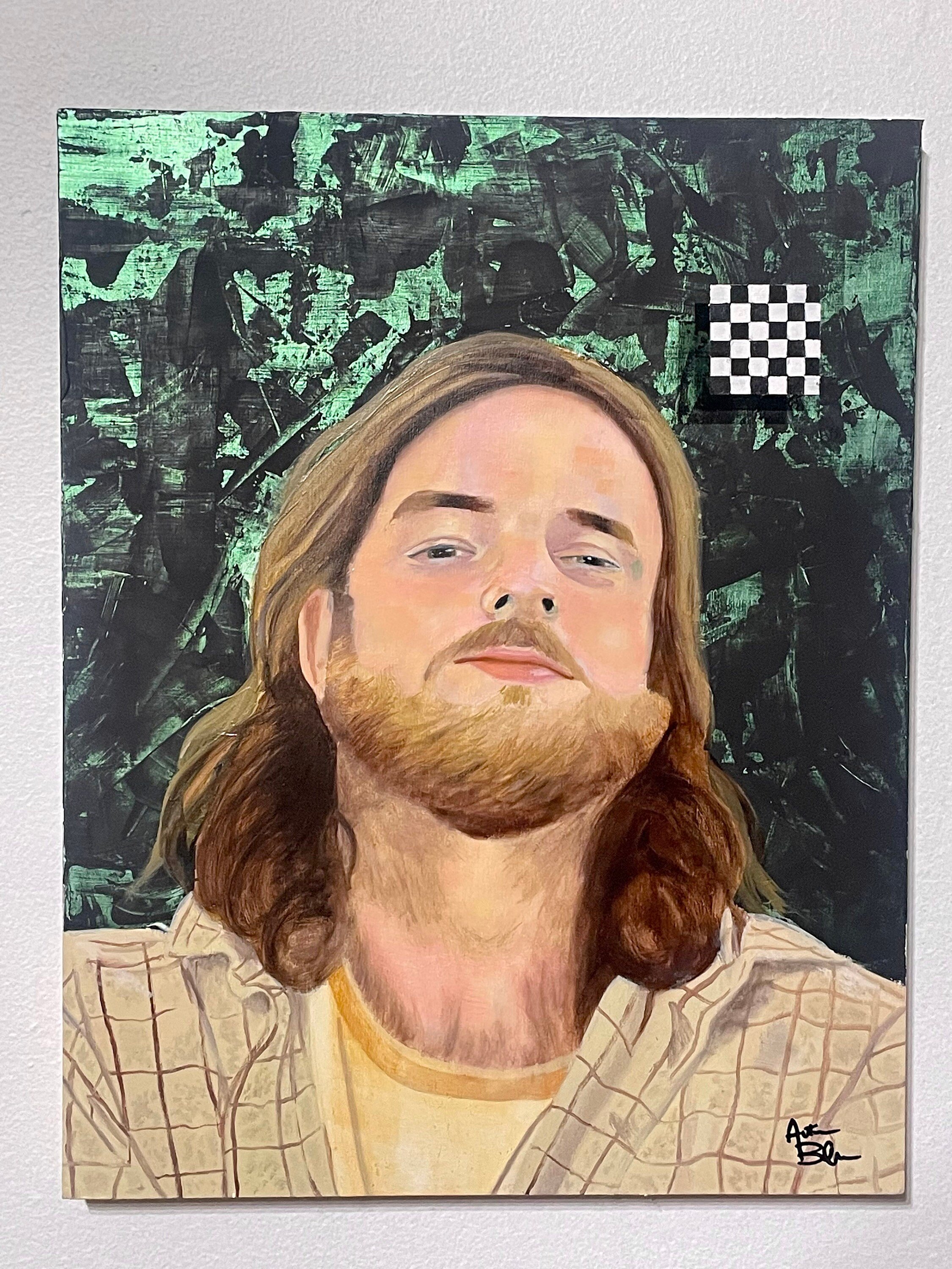 Small oil painting “M.E.”