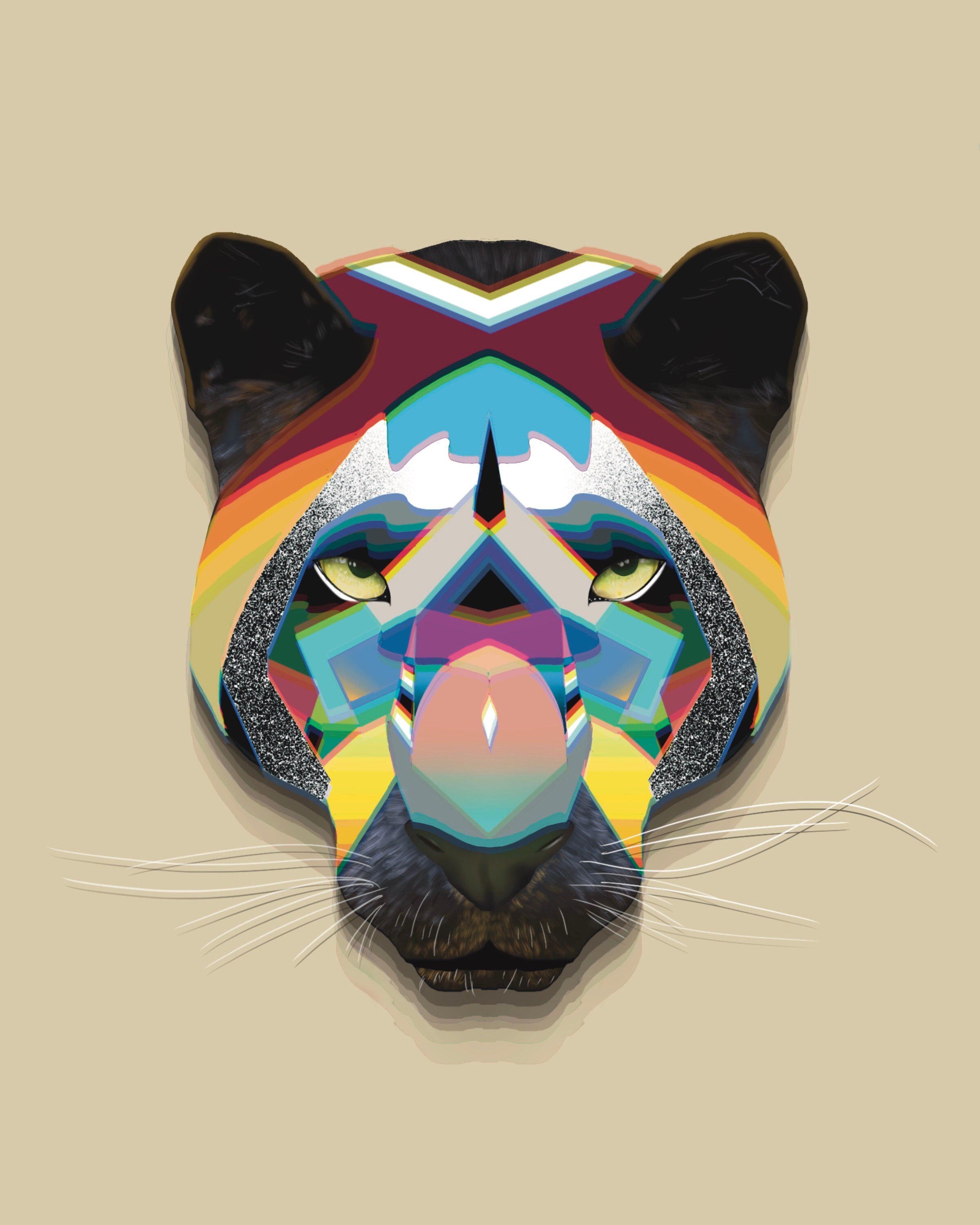Digital print, “Onyx 2”