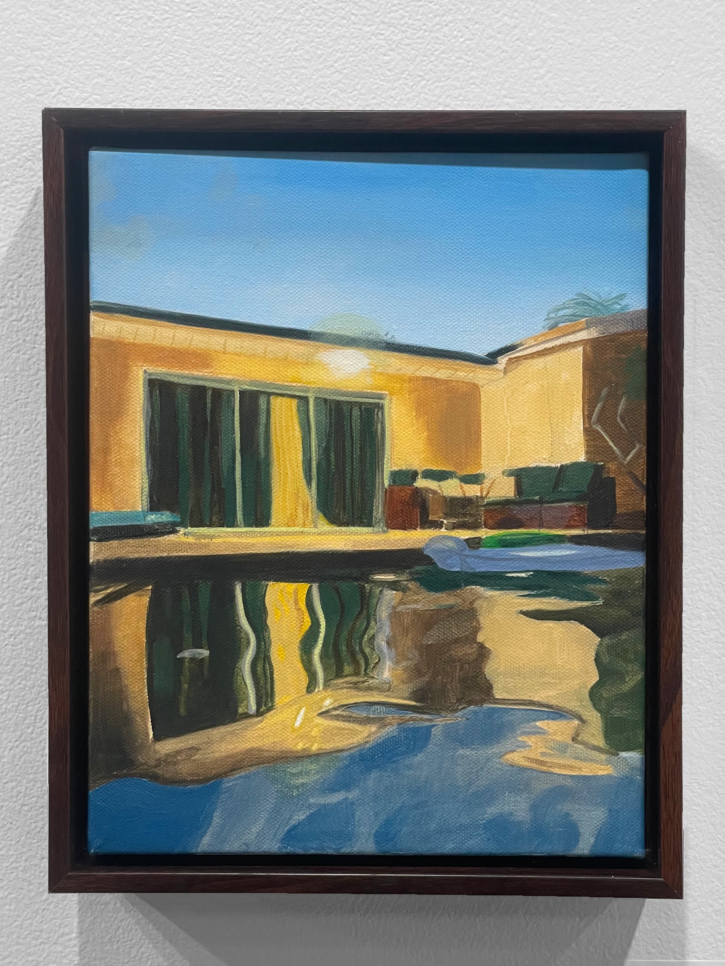 Family Vacation, Oil on 8" x 10" framed canvas, $300