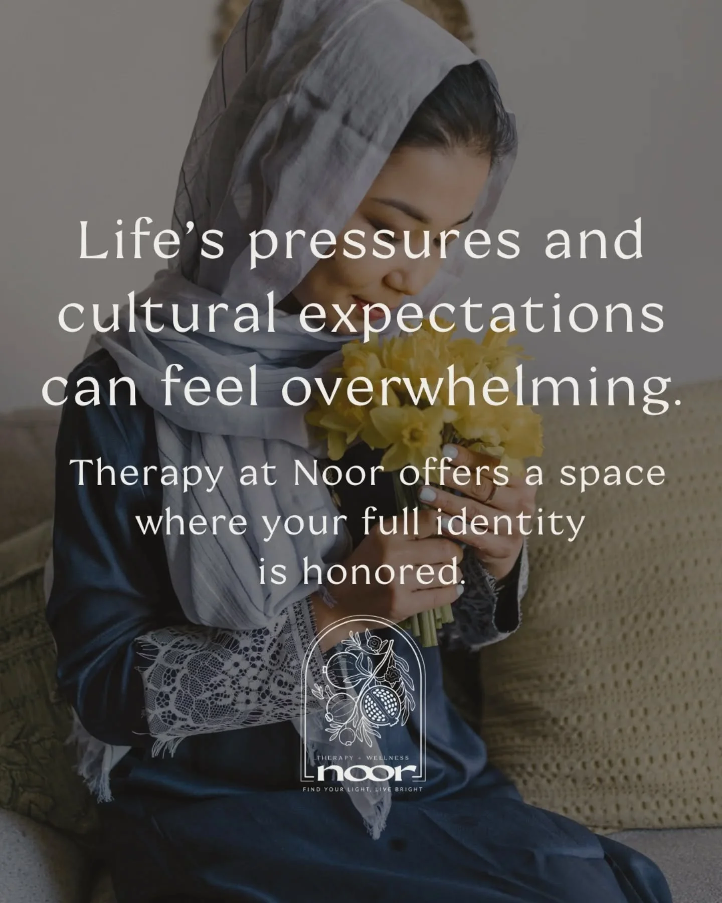 Your lived experience matters.

At Noor, individual therapy is thoughtfully personalized to your cultural identity, values, and needs &mdash; so you can move forward in a way that feels authentic and sustainable.&nbsp;

.

.

.

#culturallyinformedth