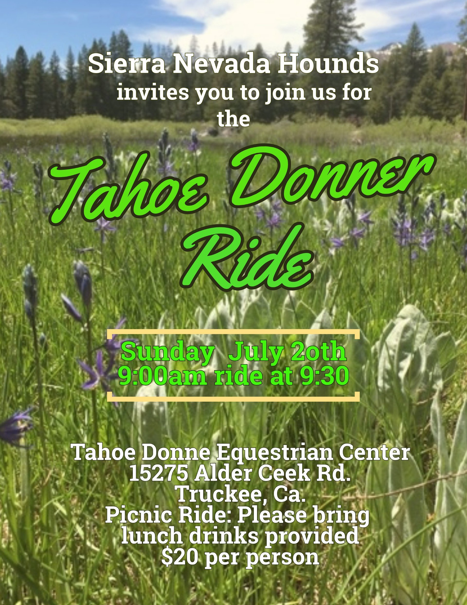 Summer Trail Ride Series