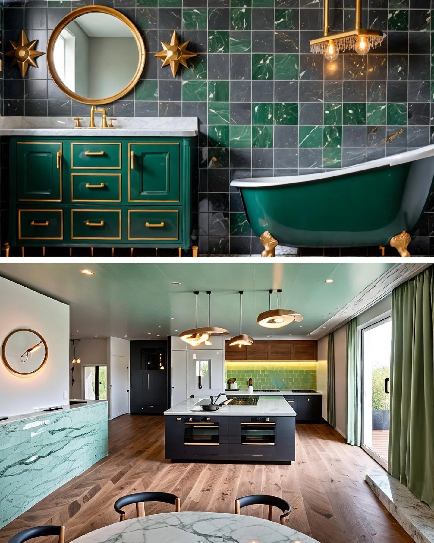 My first hand-drawn residential interior design project done in the Spring, loosely brought to life using AI. Interesting to see what AI did with my drawings!

&ldquo;The Spotlight&rdquo; is a luxury apartment rental with the guiding force of stage l