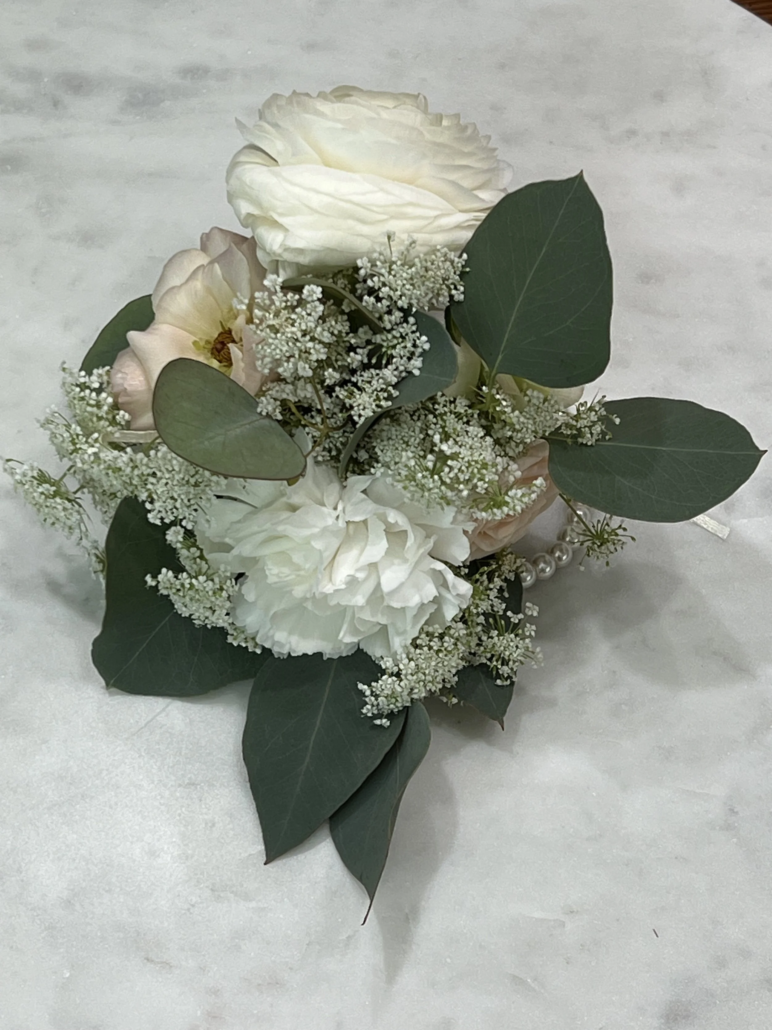 F&N Elopement Corsage 1