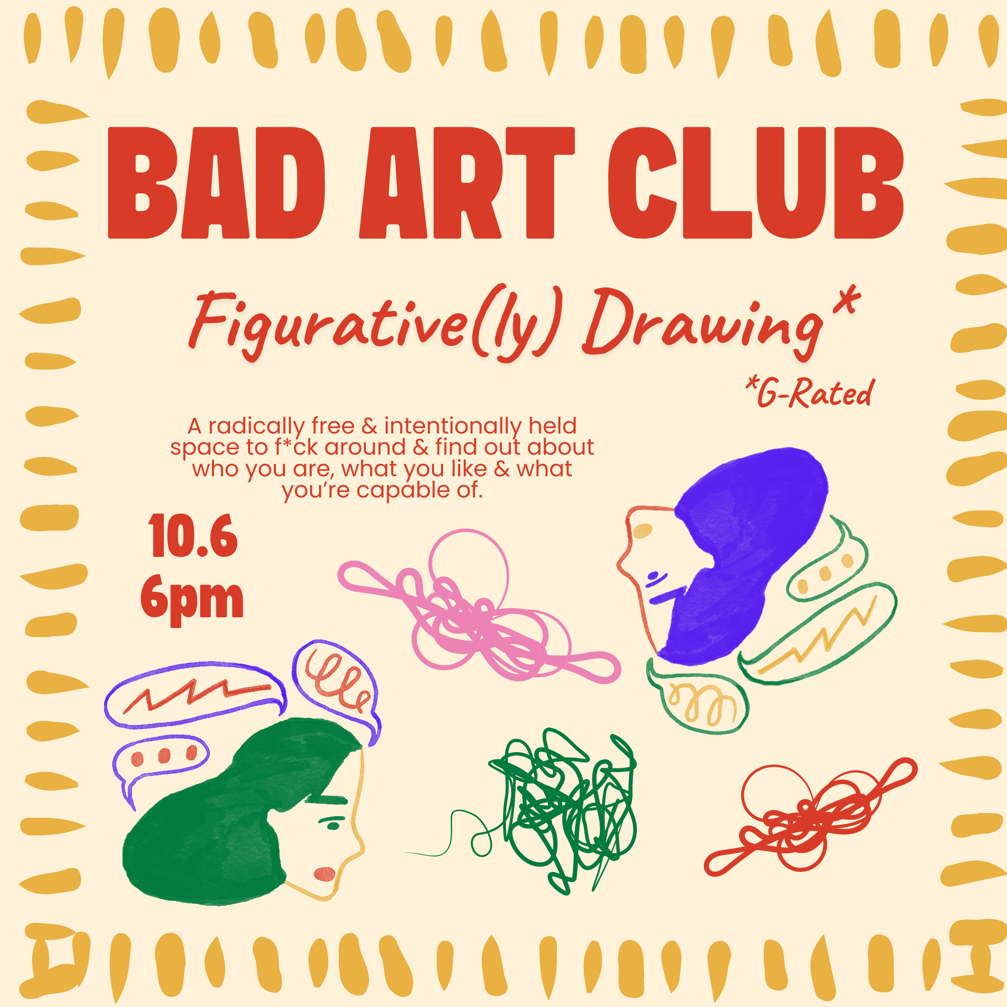 Bad Art Club presents... Figurative(ly) Drawing