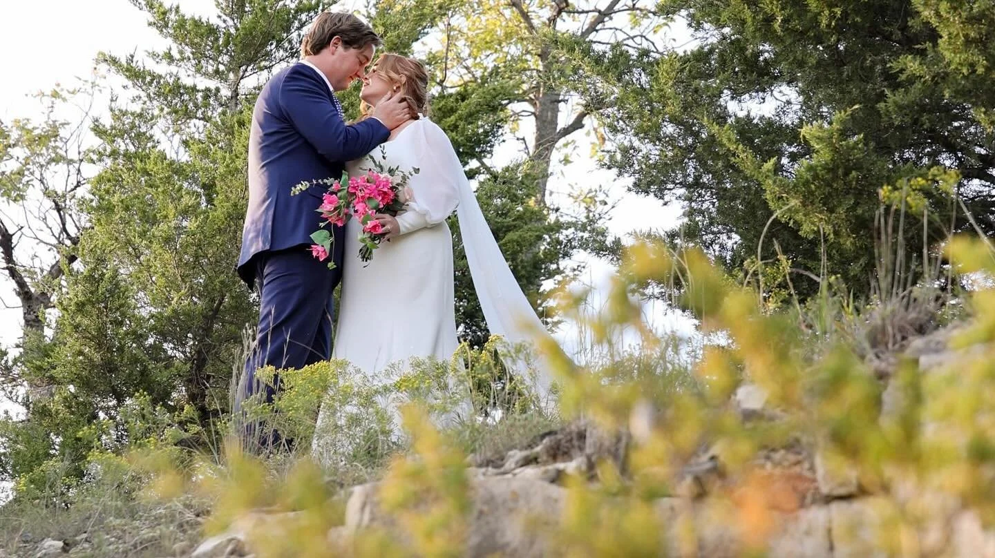 Kara &amp; Cooper &bull; the sweetest love. They got married on Cooper&rsquo;s family farm and reminisced on their first date (first still frame) in the flint hills. Absolutely loved getting to know The Tracys and filming the beginning of their forev